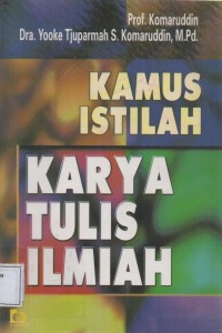 Kamus Istilah Karya Tulis Ilmiah