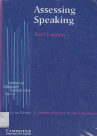 Assessing Speaking