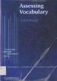 Assessing Vocabulary