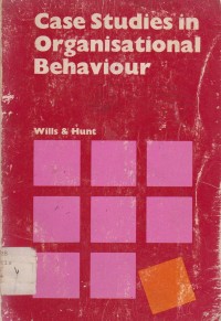 Case Studies in Organisational Behaviour