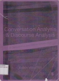 Conversation Analysis And Discourse Analysis