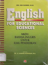 English For Educational Sciences