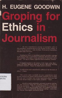 Groping For Ethics In Journalism