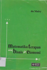 Matematika Terapan untuk Bisnis dan Ekonomi