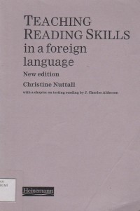 Teaching Reading Skill In A Foreign Language