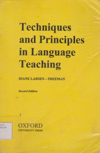 Techniques And principles In Language Teaching