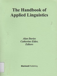 The Handbook Of Applied linguistics