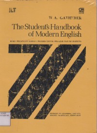 The Students Handbook Of Modern English