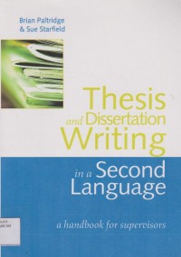 Thesis And Dissertation Writing