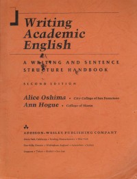 Writing Academic English