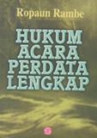 Hukum Acara Perdata Lengkap