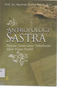 Antropologi Sastra