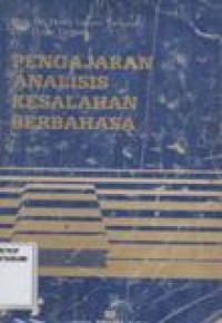 Pengajaran Analisis Kesalahan Berbahasa