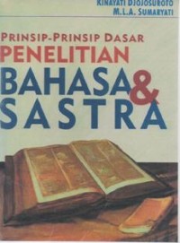 Prinsip-Prinsip Dasar Bahasa & Sastra