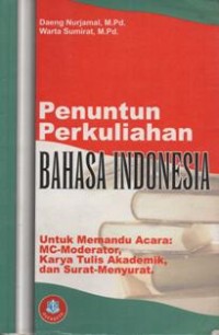 Penuntun Perkuliahan Bahasa Indonesia