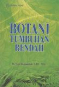 Botani Tumbuhan Rendah