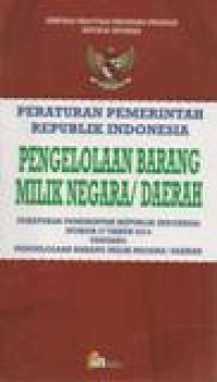 Pengelolaan Barang Milik Negara