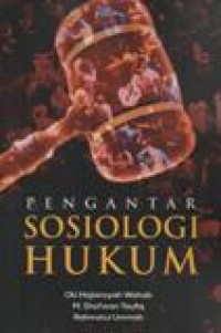 Pengantar Sosiologi Hukum