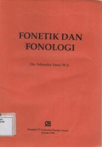 Fonetik dan Fonologi