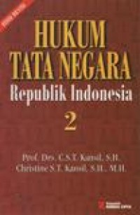 Hukum Tata Negara Republik Indonesia