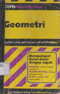 Geometri ; CliffsQuickReview