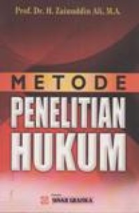 Metode Penelitian Hukum