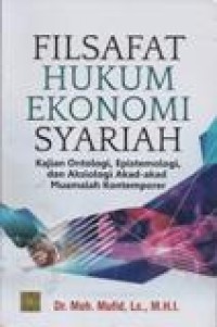 Filsafat Hukum Ekonomi Syariah