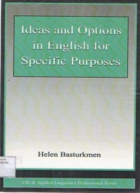 Ideas And Options In English For Specific Purposes