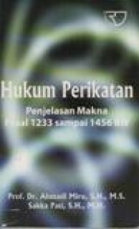 Hukum Perikatan