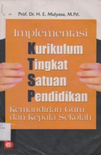 Implementasi kurikulum tingkat satuan pendidikan