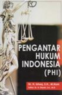 Pengantar Hukum Indonesia