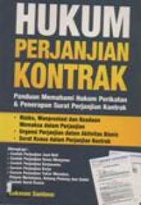 Hukum Perjanjian Kontrak