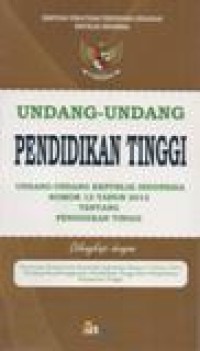 Undang-Undang Pendidikan Tinggi