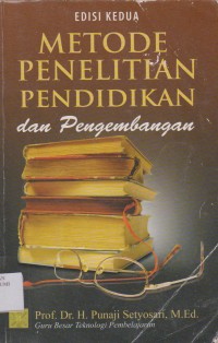 Metode Penelitian Pendidikan Dan Pengembangan