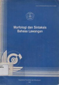 Morfologi dan Sintaksis Bahasa Lawangan