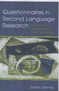 Questionnaires In second language Research