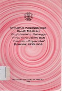 Struktur Puisi Indonesia dalam Majalah