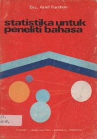 Statistika Untuk Peneliti Bahasa