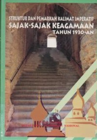 Struktur dan Pemarkah Kalimat Imperatif Sajak Sajak Keagamaan TAhun 1930-an