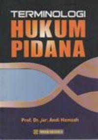 Terminologi Hukum Pidana