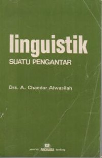 Linguistik Suatu Pengantar