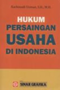 Hukum Persaingan Usaha di Indonesia