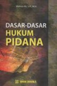 Dasar-dasar hukum pidana